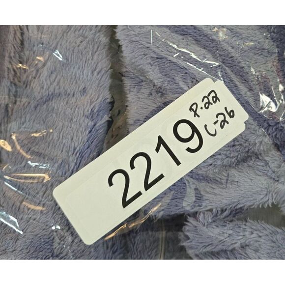 Avalanche Womens Fleece Jacket Full Zip Purple winter soft warm fairycore boho - Picture 11 of 11